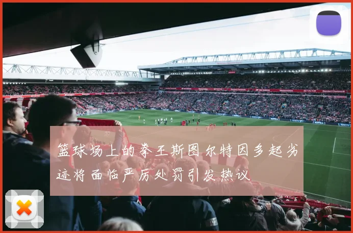 篮球场上的拳王斯图尔特因多起劣迹将面临严厉处罚引发热议